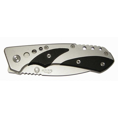 KRAVM E15335 Stainless steel switchblade knife blade length 80 mm