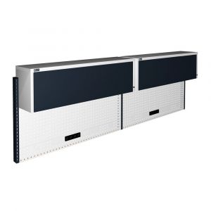 Armadio cassettiera work master 4 cassetti mm.560x610x669h - grigio  ral7035+ral7016 - Fami - Carrelli da lavoro, contenitori e cassettiere da  lavoro professionali