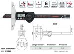 2332002 Rupac calibro analogico di profondità Serie MicroMet - Campo di  misura 0-200 - Precisione ± 0,03 - Piano d'appoggio 100mm